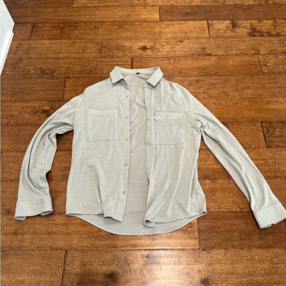 Lululemon button up over shirt